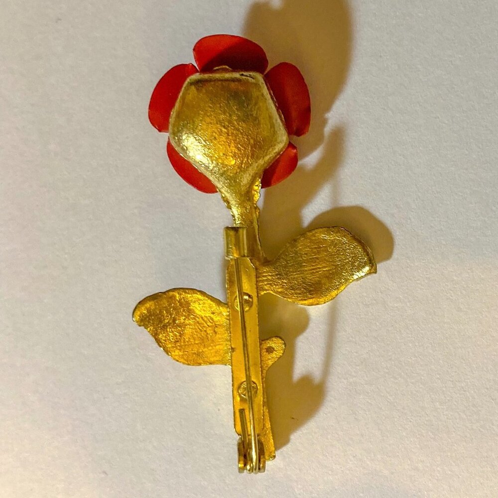 Rose Brooch - Picture 4 of 4